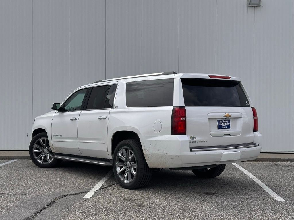 2016 Chevrolet Suburban — rear three-quarter view