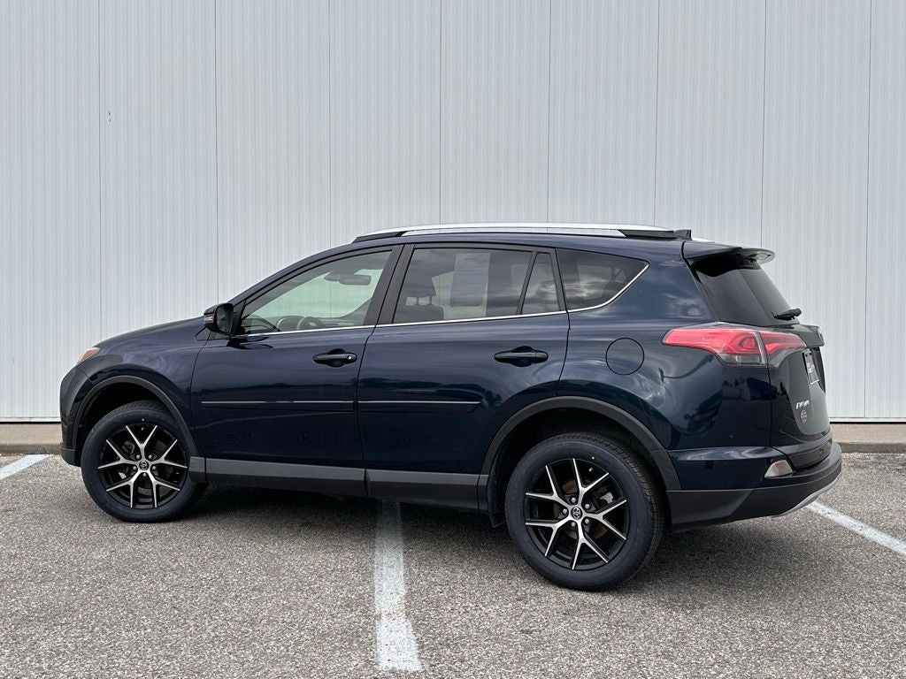 2018 Toyota RAV4 — rear three-quarter view